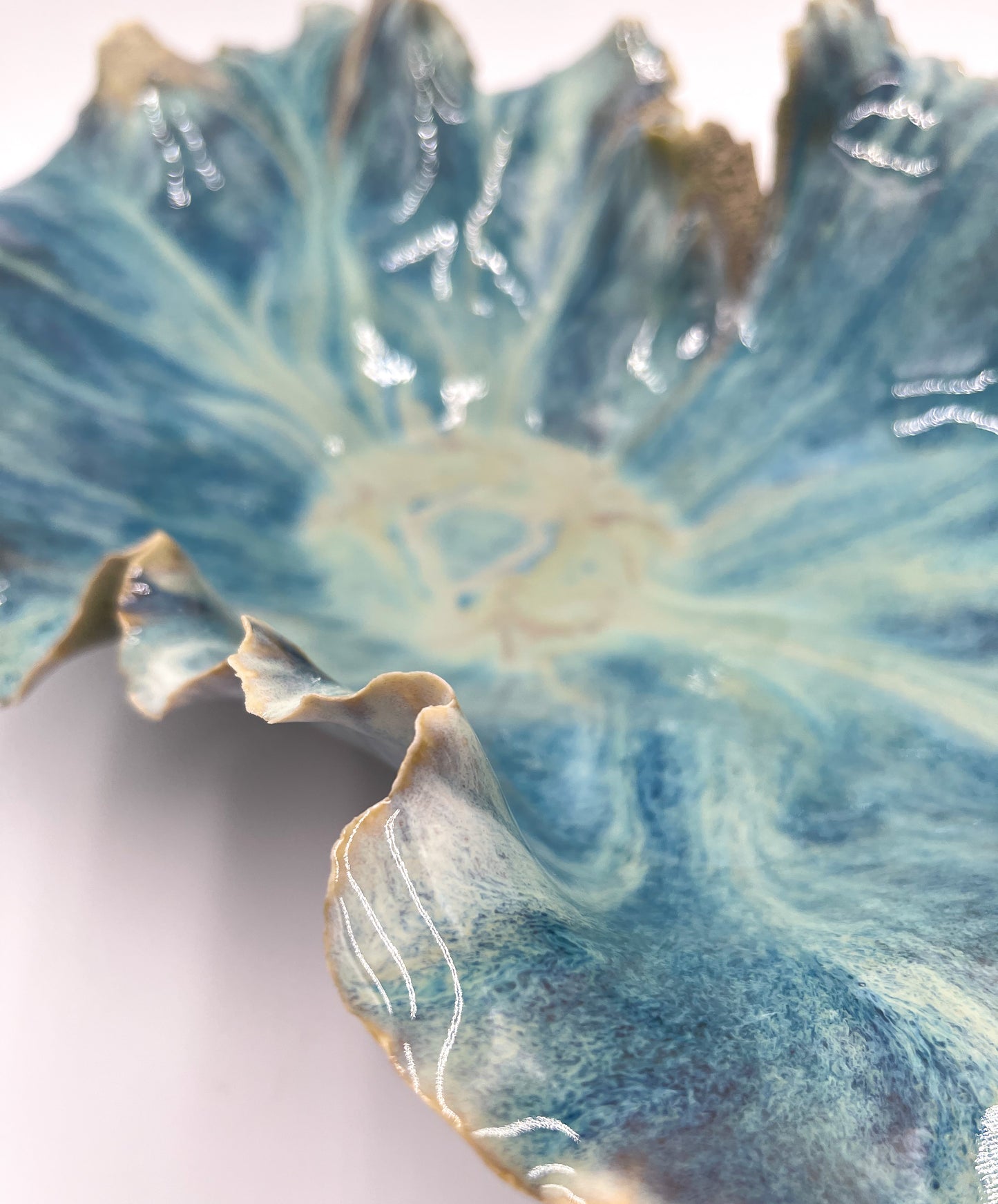 Coral Vessel - Porcelain Keepsake Dish