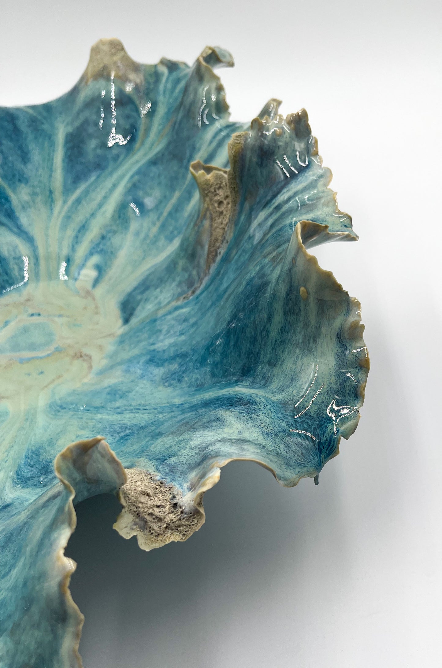 Coral Vessel - Porcelain Keepsake Dish